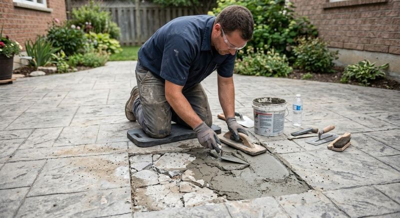 Decorative Concrete Repair in Joplin, MO